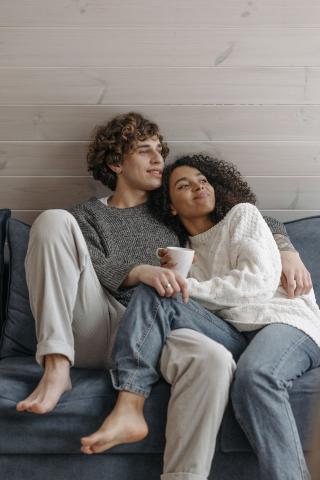 Ein Sofa muss bequem sein.